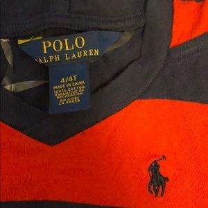Ralph Lauren Polo long sleeves tee with hood